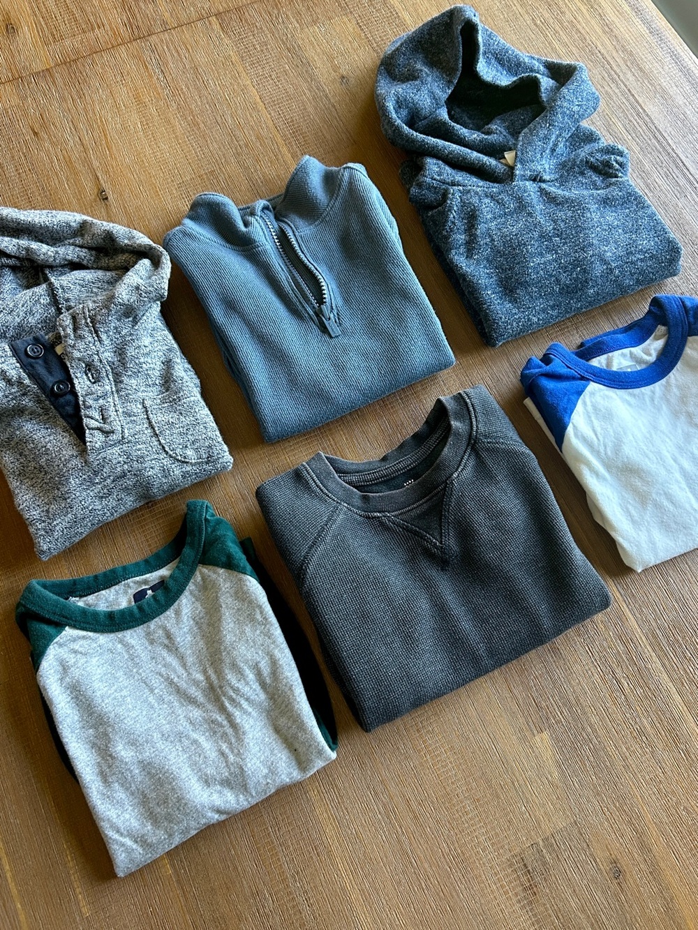 6pc Lot of 4T Fall/Winter Tops